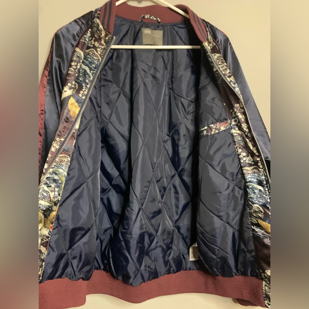 ASOS Multicolor Bomber Jacket - Picture 3 of 6